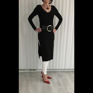 WHITE HOUSE BLACK MARKET Black Tunic